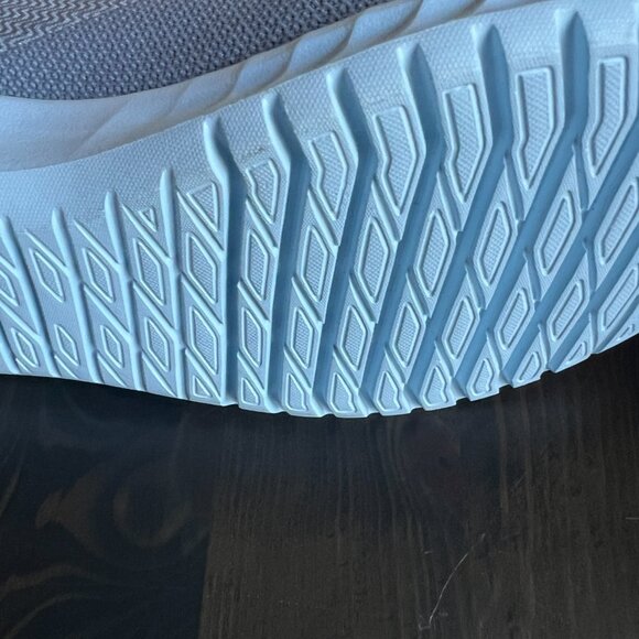 Reebok Training Lace-Up Sneaker Sublite Legend Grey/Blue Size 9 - Picture 7 of 9